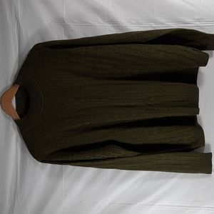 Alfred Dunner sage green pullover sweater SZ XL